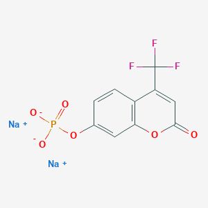 molecular formula C10H4F3Na2O6P B1628373 4-(三氟甲基)茚三基磷酸二钠盐 CAS No. 352525-17-8