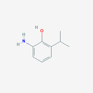 molecular formula C9H13NO B1628384 2-Amino-6-isopropylphenol CAS No. 29078-20-4