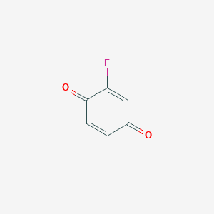 molecular formula C6H3FO2 B1628386 2-Fluorocyclohexa-2,5-diene-1,4-dione CAS No. 367-28-2