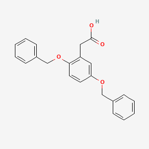 molecular formula C22H20O4 B1628388 2,5-Dibenzyloxyphenylacetic acid CAS No. 79755-47-8
