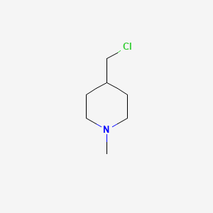 molecular formula C7H14ClN B1628392 4-(Chloromethyl)-1-methylpiperidine CAS No. 52694-51-6