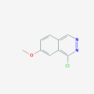molecular formula C9H7ClN2O B1628398 1-Chloro-7-methoxyphthalazine CAS No. 102196-78-1