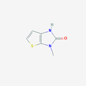 molecular formula C6H6N2OS B1628400 3-Methyl-1H-thieno[2,3-d]imidazol-2(3H)-one CAS No. 231630-13-0