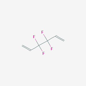 molecular formula C6H6F4 B162841 3,3,4,4-四氟己-1,5-二烯 CAS No. 1763-21-9