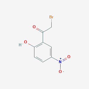 B1628437 2-BROMO-1-(2-HYDROXY-5-nitrophenyl)ethanone CAS No. 5037-70-7
