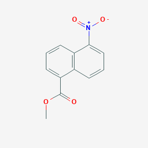 molecular formula C12H9NO4 B1628442 Methyl 5-nitronaphthalene-1-carboxylate CAS No. 59866-98-7