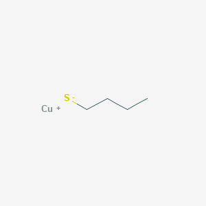 molecular formula C4H9CuS B1628447 Butane-1-thiolate;copper(1+) CAS No. 4860-18-8