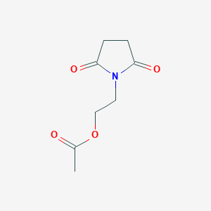 2-(2,5-Dioxopyrrolidin-1-yl)ethyl acetate