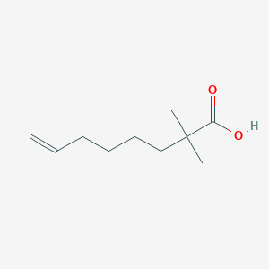 molecular formula C10H18O2 B1628465 2,2-Dimethyloct-7-enoic acid CAS No. 42549-86-0