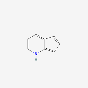 molecular formula C8H7N B1628467 1H-Cyclopenta[b]pyridine CAS No. 270-88-2