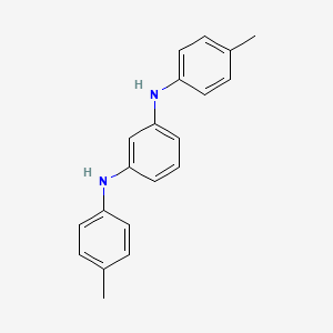molecular formula C20H20N2 B1628485 N~1~,N~3~-双(4-甲基苯基)苯-1,3-二胺 CAS No. 620-91-7