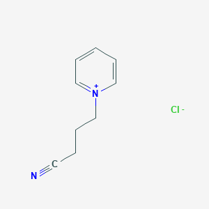 molecular formula C9H11ClN2 B1628486 1-(3-Cyanopropyl)pyridin-1-ium chloride CAS No. 820972-34-7