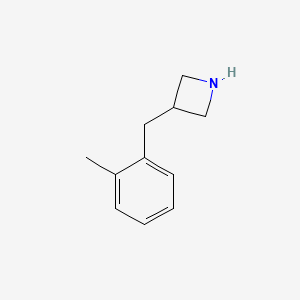 3-[(2-Methylphenyl)methyl]azetidine