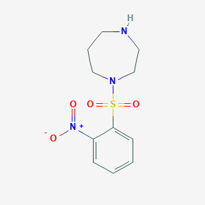 1-((2-Nitrophenyl)sulfonyl)-1,4-diazepane