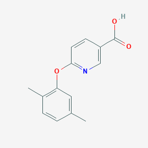 6-(2,5-Dimethylphenoxy)nicotinic acid