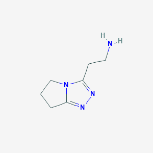 2-(6,7-dihydro-5H-pyrrolo[2,1-c][1,2,4]triazol-3-yl)ethanamine