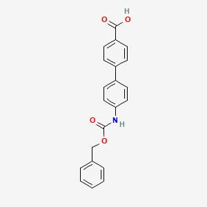 4'-Benzyloxycarbonylamino-biphenyl-4-carboxylic acid