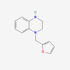 1-[(Furan-2-yl)methyl]-1,2,3,4-tetrahydroquinoxaline