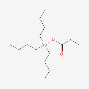 molecular formula C15H32O2Sn B1628551 Tributyltin propionate CAS No. 5863-72-9