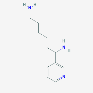 molecular formula C11H19N3 B1628563 1-吡啶-3-基-己烷-1,6-二胺 CAS No. 904813-59-8