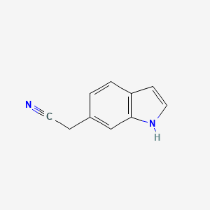 molecular formula C10H8N2 B1628582 2-(1H-Indol-6-yl)acetonitrile CAS No. 39689-57-1