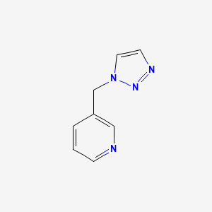 molecular formula C8H8N4 B1628594 3-(1H-1,2,3-triazol-1-ylmethyl)Pyridine CAS No. 864684-90-2