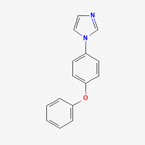 molecular formula C15H12N2O B1628601 1-(4-Phenoxyphenyl)-1H-imidazole CAS No. 192330-66-8