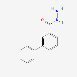 molecular formula C13H12N2O B1628602 Biphenyl-3-carboxylic acid hydrazide CAS No. 709653-55-4