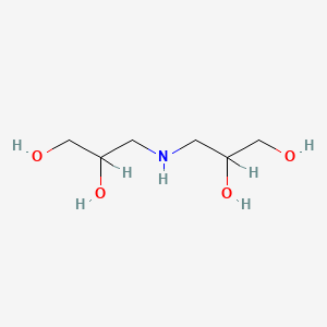 molecular formula C6H15NO4 B1628603 3,3'-Iminobispropane-1,2-diol CAS No. 40509-16-8