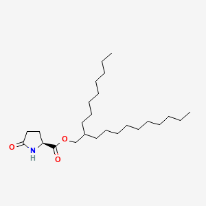 molecular formula C25H47NO3 B1628609 2-Octyldodecyl 5-oxo-L-prolinate CAS No. 37673-37-3