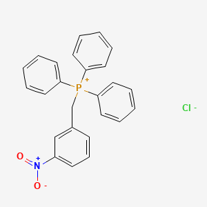 molecular formula C25H21ClNO2P B1628617 (3-Nitrobenzyl)triphenylphosphoniuM chloride CAS No. 34906-44-0