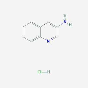 molecular formula C9H9ClN2 B1628624 Quinolin-3-amine hydrochloride CAS No. 65259-40-7
