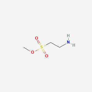 molecular formula C3H9NO3S B1628626 Methyl 2-aminoethane-1-sulfonate CAS No. 52619-75-7