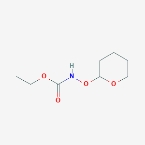 ethyl N-(oxan-2-yloxy)carbamate