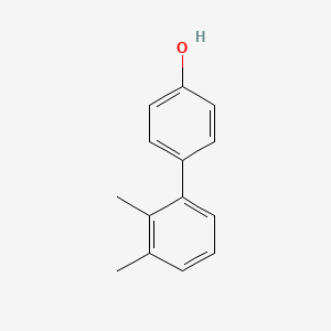 molecular formula C14H14O B1628636 4-(2,3-二甲基苯基)苯酚 CAS No. 1261894-01-2