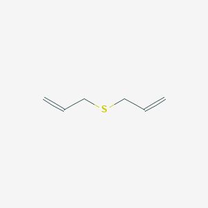 molecular formula C6H10S B162865 Diallyl sulfide CAS No. 592-88-1