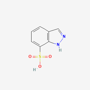 molecular formula C7H6N2O3S B1628656 1H-Indazole-7-sulfonic acid CAS No. 574758-47-7