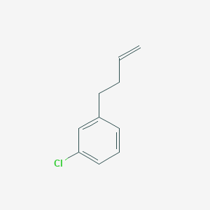 molecular formula C10H11Cl B1628665 4-(3-Chlorophenyl)-1-butene CAS No. 91426-46-9