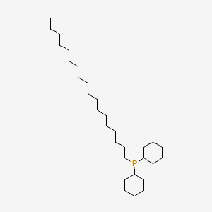 molecular formula C30H59P B1628671 Dicyclohexyloctadecylphosphine CAS No. 84030-10-4