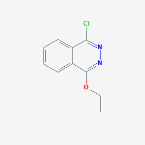 molecular formula C10H9ClN2O B1628675 1-氯-4-乙氧基酞嗪 CAS No. 22378-29-6