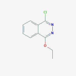 molecular formula C10H9ClN2O B1628675 1-クロロ-4-エトキシフタラジン CAS No. 22378-29-6