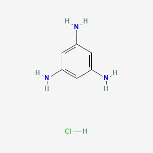 molecular formula C6H10ClN3 B1628679 1,3,5-Benzenetriamine, hydrochloride CAS No. 88010-00-8