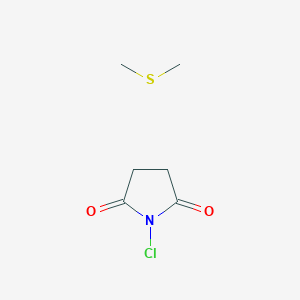 1-Chloropyrrolidine-2,5-dione;methylsulfanylmethane