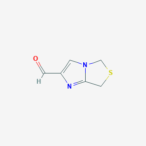 molecular formula C6H6N2OS B1628696 5H,7H-Imidazo[1,2-C]thiazole-2-carboxaldehyde CAS No. 623564-72-7