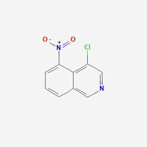 molecular formula C9H5ClN2O2 B1628698 4-氯-5-硝基异喹啉 CAS No. 53599-88-5
