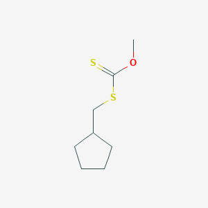 B162870 S-(Cyclopentylmethyl) O-methyl carbonodithioate CAS No. 129056-00-4