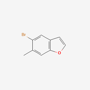 B1628707 5-Bromo-6-methylbenzofuran CAS No. 219736-06-8