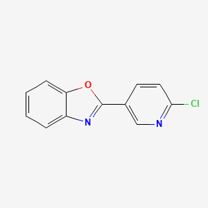 2-(6-Chloropyridin-3-yl)benzo[d]oxazole