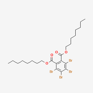 molecular formula C24H34Br4O4 B1628714 Dioctyl 3,4,5,6-tetrabromobenzene-1,2-dicarboxylate CAS No. 56720-20-8