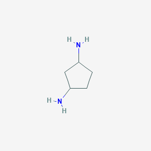 molecular formula C5H12N2 B1628718 1,3-Cyclopentanediamine CAS No. 73211-32-2